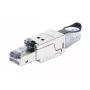 RJ45-modulaarinen kenttäpäätepistoke Intellinet Cat6a 10G