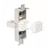 Intellinet Cat6a 10G suojattu työkaluton RJ45-modulaaripistoke STP kullatuilla kontakteilla