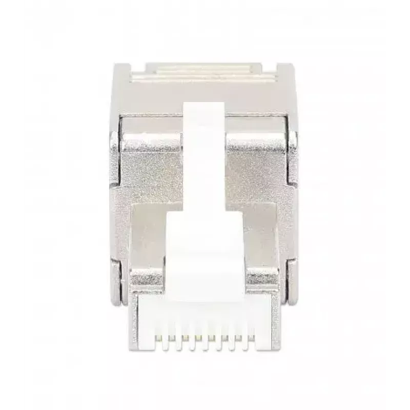 Intellinet Cat6a 10G suojattu työkaluton RJ45-modulaaripistoke STP kullatuilla kontakteilla