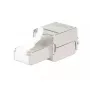 Intellinet Cat6a 10G suojattu työkaluton RJ45-modulaaripistoke STP kullatuilla kontakteilla