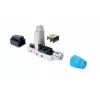 Intellinet Cat8.1 40G suojattu työkaluton RJ45-modulaaripistoke sininen pistoke