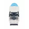 Intellinet Cat8.1 40G suojattu työkaluton RJ45-modulaaripistoke sininen pistoke