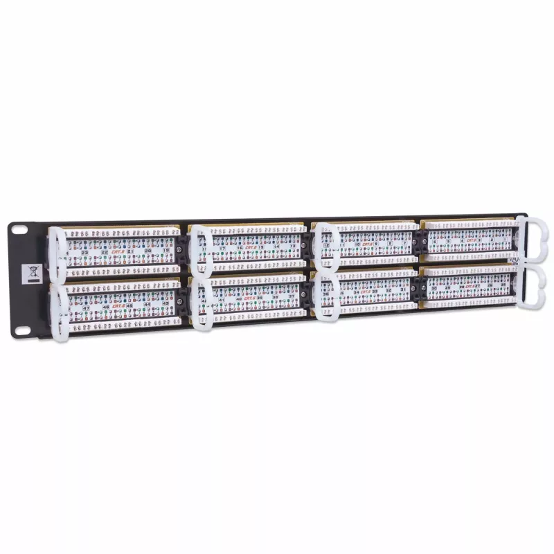 Intellinet patch-paneeli, Cat6, UTP, 48-portti, 2U, musta