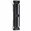 Intellinet patch-paneeli, Cat6, seinäkiinnitys, UTP, 12 porttia, musta