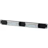 Techly patch-paneeli UTP 16 porttia RJ45 Cat.6 I-PP 16-RU-C6T