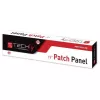Techly 022861 I-PP 24-RU-C5ET 19 tuuman kytkentäpaneeli, 24 porttia Cat5e UTP, 1U, musta