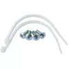 Techly 022861 I-PP 24-RU-C5ET 19 tuuman kytkentäpaneeli, 24 porttia Cat5e UTP, 1U, musta
