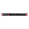 Pistorasia Techly Rack 19 inch Power Strip 1U 8 lähtöä C13