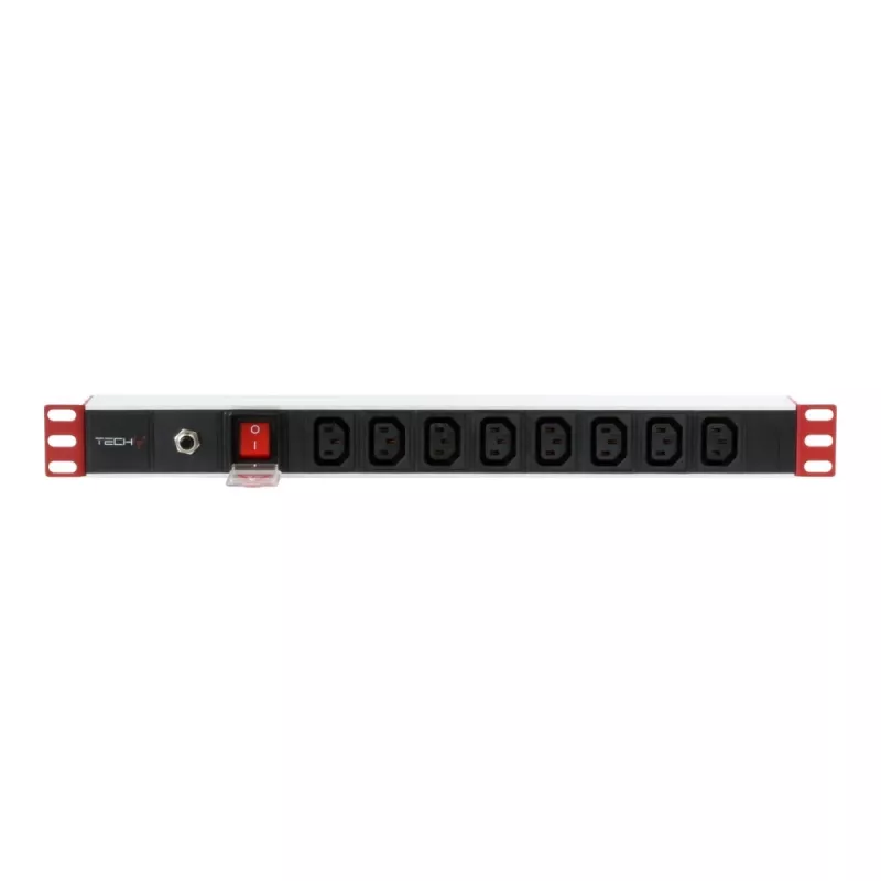 Pistorasia Techly Rack 19 inch Power Strip 1U 8 lähtöä C13