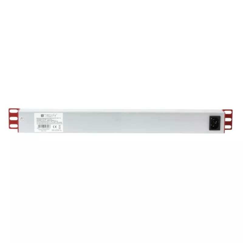 Pistorasia Techly Rack 19 inch Power Strip 1U 8 lähtöä C13