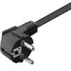 Techly 106893 19 tuuman 1U Rack PDU -jakorasia, 8x Schuko, 250 V/16 A, 3500 W, 3 m kaapeli, alumiini, musta