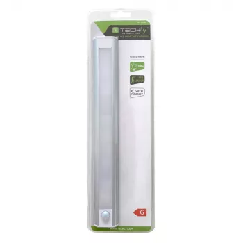LED-järjestelmävalo Techly I-CASE LIGHT-06 valkoinen alumiini 100-240V