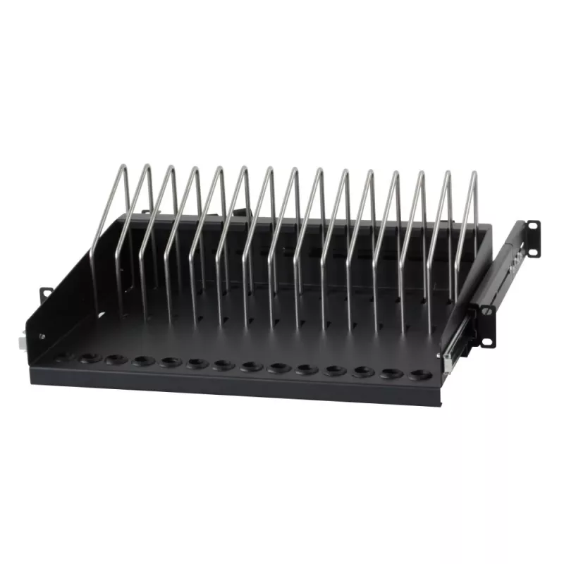 Rack-hylly Techly I-CABINET-TRAY14BK musta 4U 19