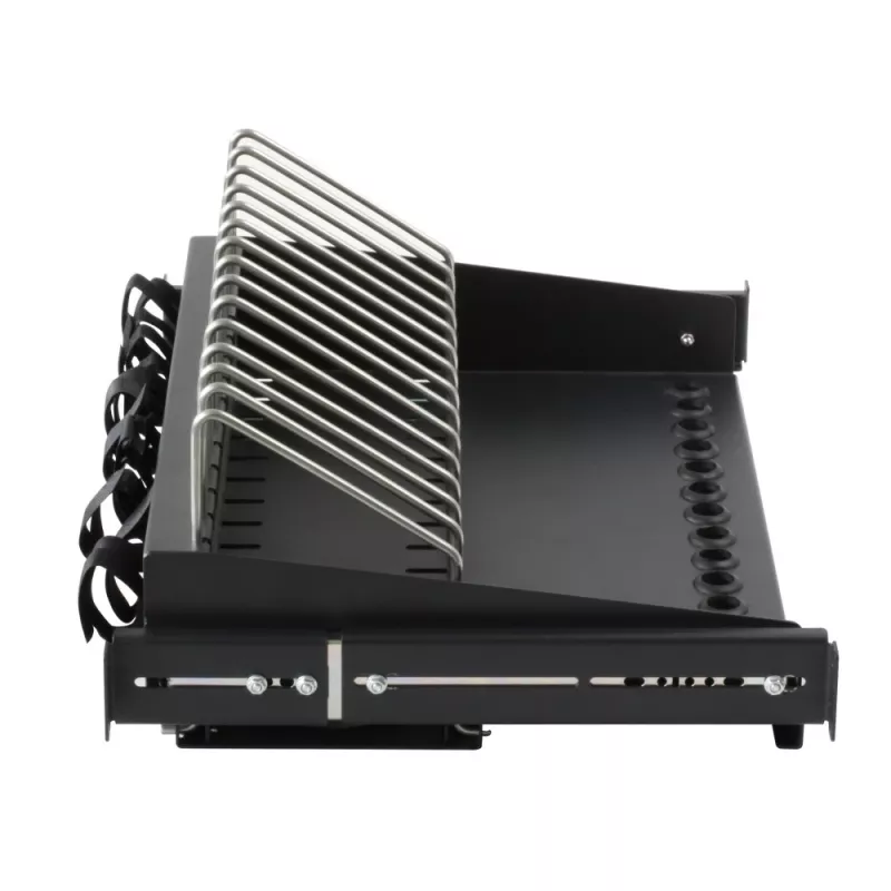 Rack-hylly Techly I-CABINET-TRAY14BK musta 4U 19