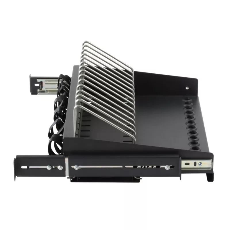 Rack-hylly Techly I-CABINET-TRAY14BK musta 4U 19