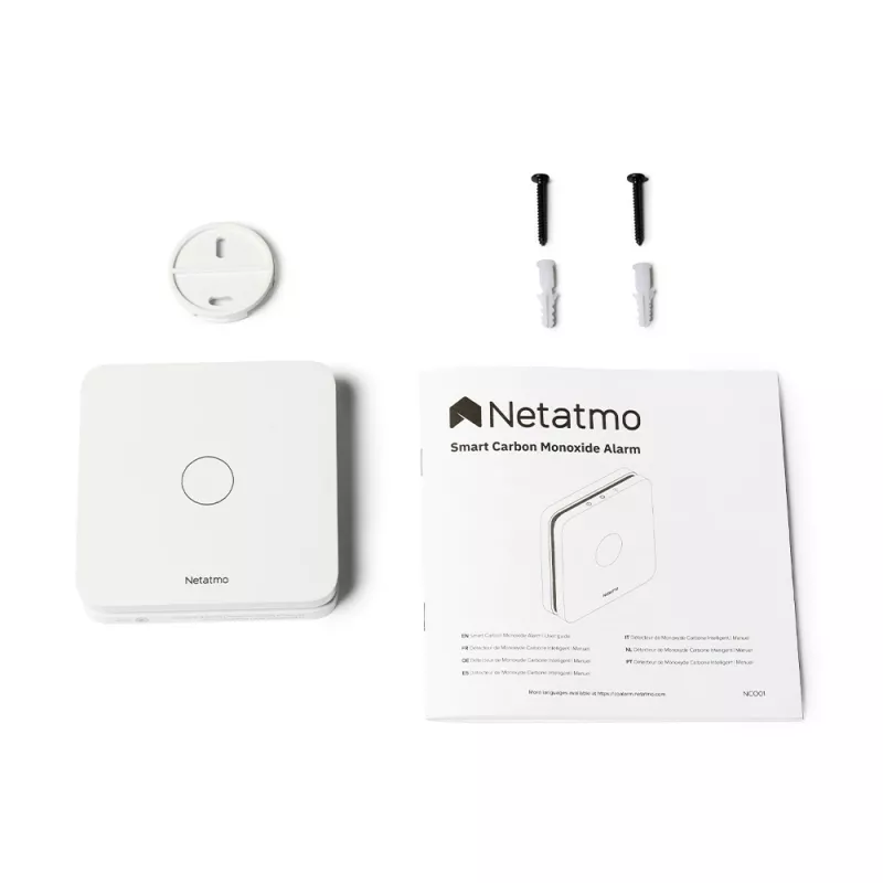 Hiilimonoksidihälytin Netatmo Smart Carbon Monoxide Alarm