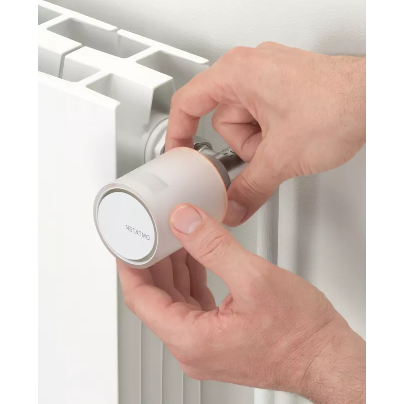 Netatmo NAV-EN lisälämmityspatteritermostaatti, älykäs, valkoinen