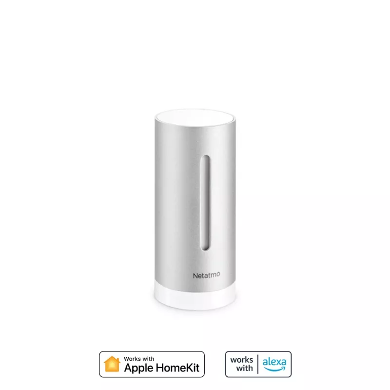 Netatmo lisä älykäs sisämoduuli, langaton, 0,3°, 3%, duralumiini, alumiini, AAA