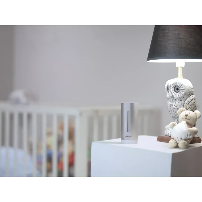 Netatmo lisä älykäs sisämoduuli, langaton, 0,3°, 3%, duralumiini, alumiini, AAA