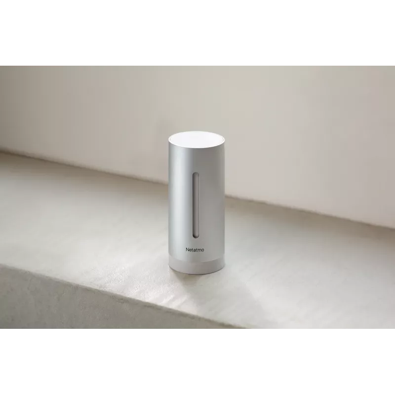 Netatmo lisä älykäs sisämoduuli, langaton, 0,3°, 3%, duralumiini, alumiini, AAA