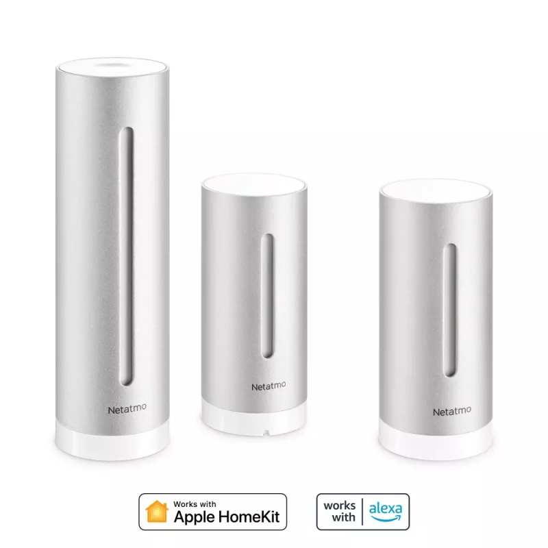 Netatmo Indoor Pack ”älykäs sääasema + lisä älykäs sisämoduuli”