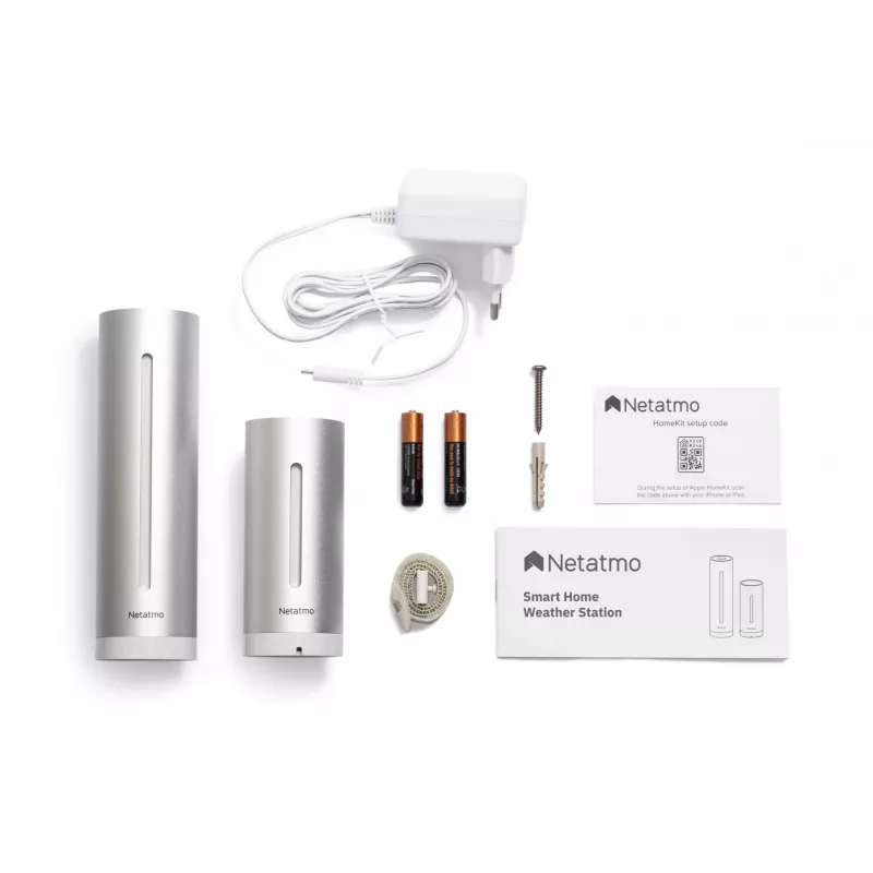 Netatmo Indoor Pack ”älykäs sääasema + lisä älykäs sisämoduuli”