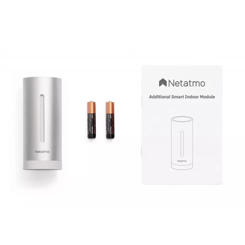 Netatmo Indoor Pack ”älykäs sääasema + lisä älykäs sisämoduuli”