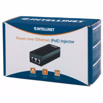Intellinet Power over Ethernet (PoE) injektori, 1 portti, 48 V DC, IEEE 802.3af-yhteensopiva