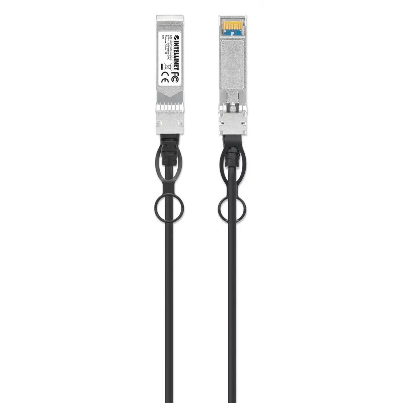 Intellinet 508391 SFP+ 10G passiivinen DAC Twinax -kaapeli, MSA, 1 m