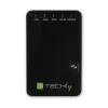 Techly I-WL-REPEATER2 (301078) pistorasiaan liitettävä langaton minireititin / toistin 300N, Wi-Fi 4 (802.11n), 2,4 GHz, 300 Mbps