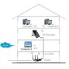 Techly I-WL-REPEATER2 (301078) pistorasiaan liitettävä langaton minireititin / toistin 300N, Wi-Fi 4 (802.11n), 2,4 GHz, 300 Mbps