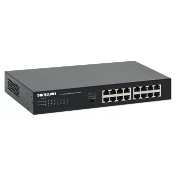 Hallitsematon kytkin Manhattan 561815 16 porttia Gigabit Ethernet 10/100/1000