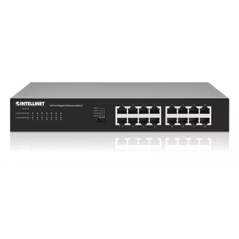Intellinet 561815 16-porttinen Gigabit Ethernet -kytkin