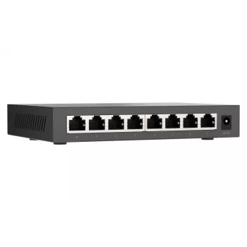 QNAP QSW-1108-8T-R2 verkkokytkin hallitsematon 2.5G Ethernet (100/1000/2500) pöytämalli musta