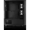PC-kotelo Versa XM1 musta teräs 120mm tuuletin USB3.0 - musta
