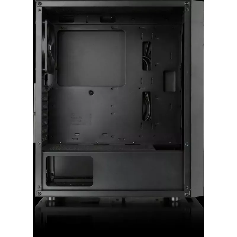 PC-kotelo Versa XM1 musta teräs 120mm tuuletin USB3.0 - musta