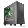 PC-kotelo Thermaltake Versa H17 Window Micro Tower musta