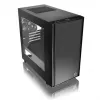PC-kotelo Thermaltake Versa H17 Window Micro Tower musta