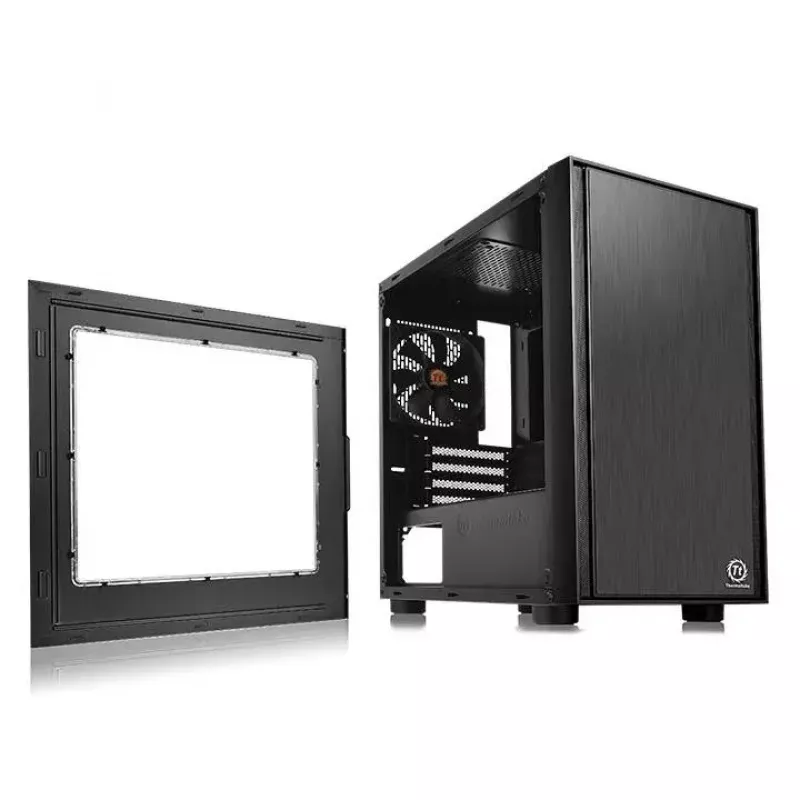 PC-kotelo Thermaltake Versa H17 Window Micro Tower musta