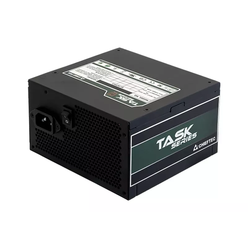 Chieftec Task TPS-500S virtalähde 500 W 24-pin ATX ATX musta
