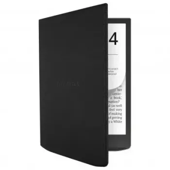 Flip-kotelo PocketBook 7,8 tuuman e-kirjalukijalle – HN-FP-PU-743G-RB-WW, magneettisuljin, musta