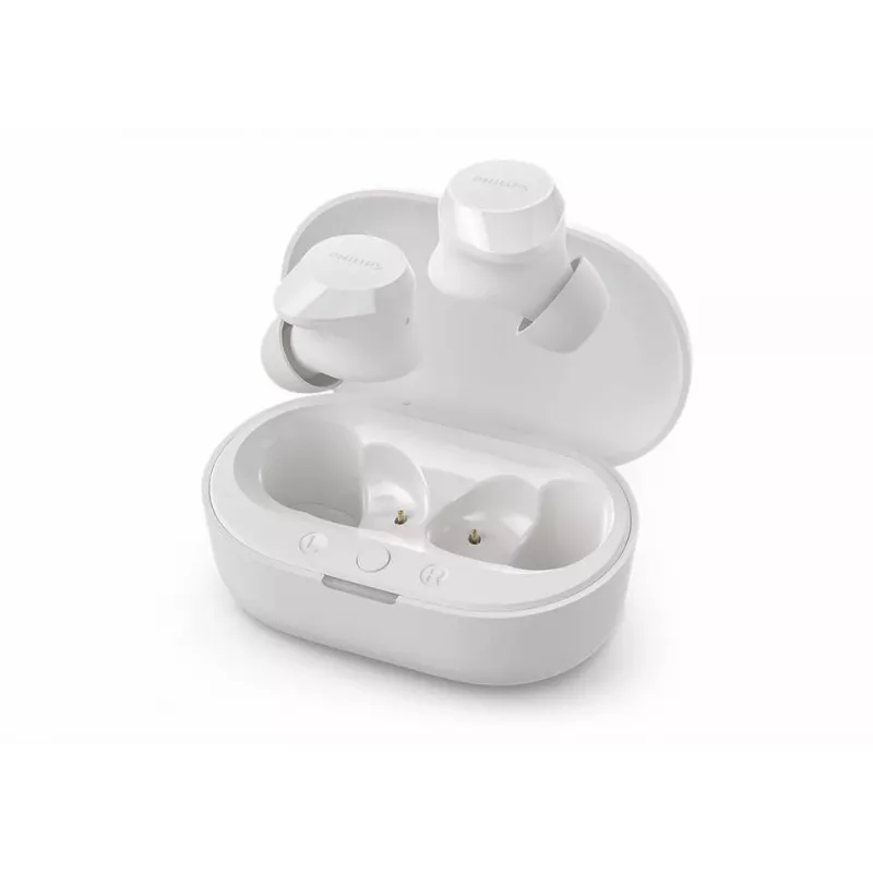 Philips TAT1209WT/00 kuulokkeet/headset True Wireless Stereo (TWS) in-ear puhelut/musiikki Bluetooth valkoinen