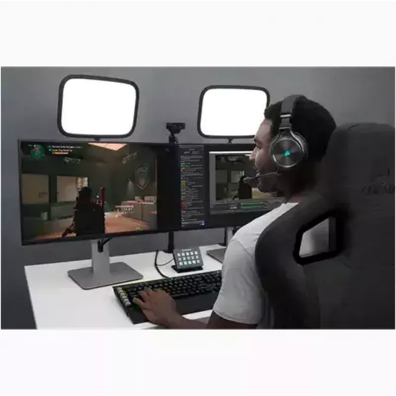 Kuulokemikrofoni Corsair VIRTUOSO RGB Wireless XT
