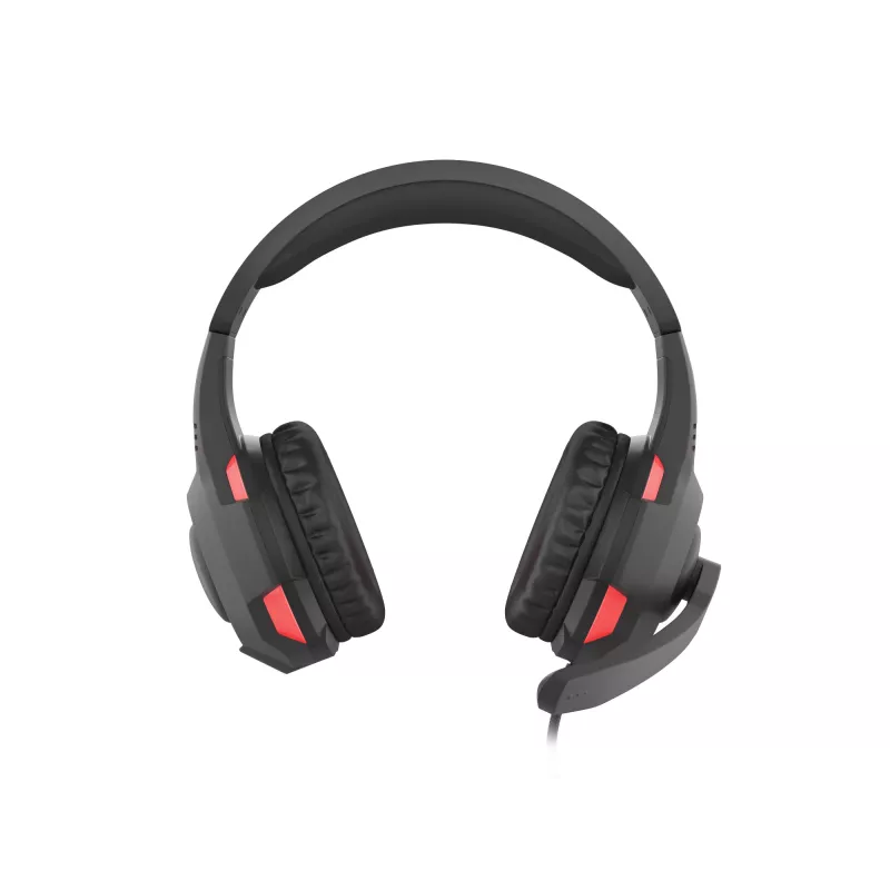 GENESIS Radon 210 -headset johdollinen peli-headset pantalla USB Type-A musta, punainen