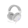 GENESIS Neon 764 -headset johdollinen peli-headset pantalla USB Type-A valkoinen