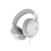 GENESIS Neon 764 -headset johdollinen peli-headset pantalla USB Type-A valkoinen
