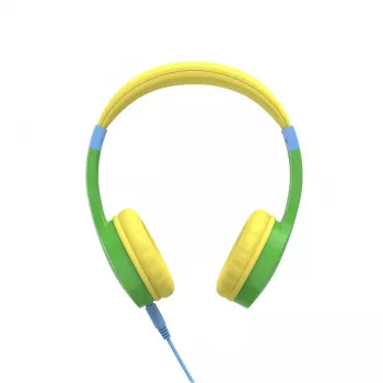 Hama Kids Guard Headset johdollinen panta puhelut/musiikki sininen, vihreä, keltainen