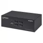 KVM-kytkin Manhattan 4-porttinen 4K@30Hz USB-A audio mikki