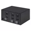KVM-kytkin Manhattan 2-porttinen 4K HDMI USB audio 2 tietokoneen ohjaus