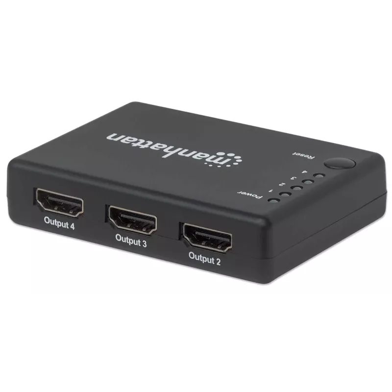 HDMI-jakaja Manhattan 4-porttinen Compact